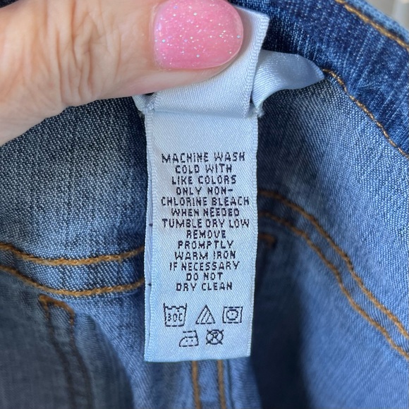 •Lilly Pulitzer• Girl’s "Derby" Scallop Hem Jeans - Size 10 - Picture 7 of 8